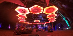 Transporter Burning Man Art Installation at Lucidity