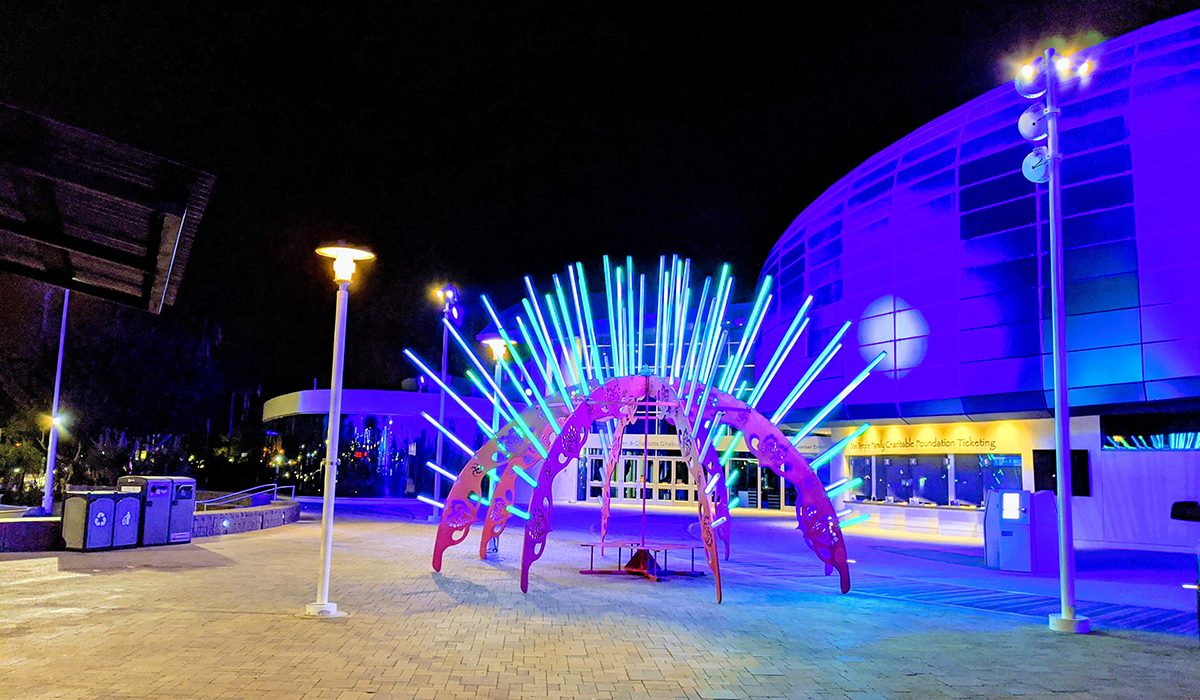 Sea Urchin - Burning Man Art Project