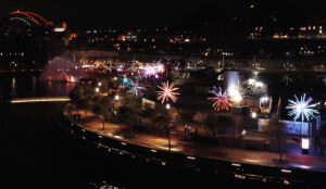 electric, dandelions, light, installation, fireworks, vivid, sydney, 2026