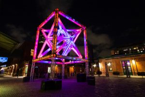 Burning Man Art, LED Art in Toronto Light Festival