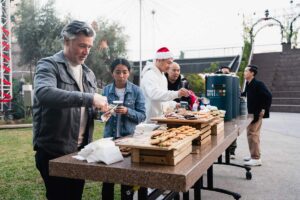 Grand Illuminations, Downtown LA, immersive, christmas, light show, light exhibit, immersive experience