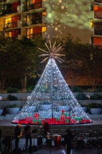 Grand Illuminations, Downtown LA, immersive, christmas, light show, light exhibit, immersive experience
