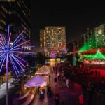 Grand Illuminations, Downtown LA, immersive, christmas, light show, light exhibit, immersive experience
