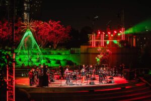 Grand Illuminations, Downtown LA, immersive, christmas, light show, light exhibit, immersive experience