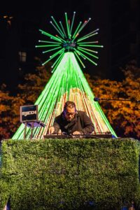 Grand Illuminations, Downtown LA, immersive, christmas, light show, light exhibit, immersive experience