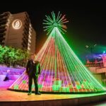 Grand Illuminations, Downtown LA, immersive, christmas, light show, light exhibit, immersive experience