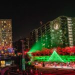 Grand Illuminations, Downtown LA, immersive, christmas, light show, light exhibit, immersive experience