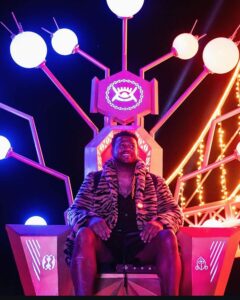 chelsea odufu, abraca lab, seat at the throne, Immersive, Art Installation, Public Art, Burning Man Art, Light Sculpture, Light Festival, throne, prop